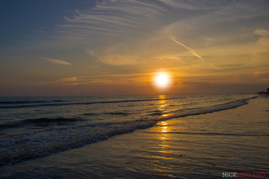 Fort Myers Beach Sunset V1 Photo Print